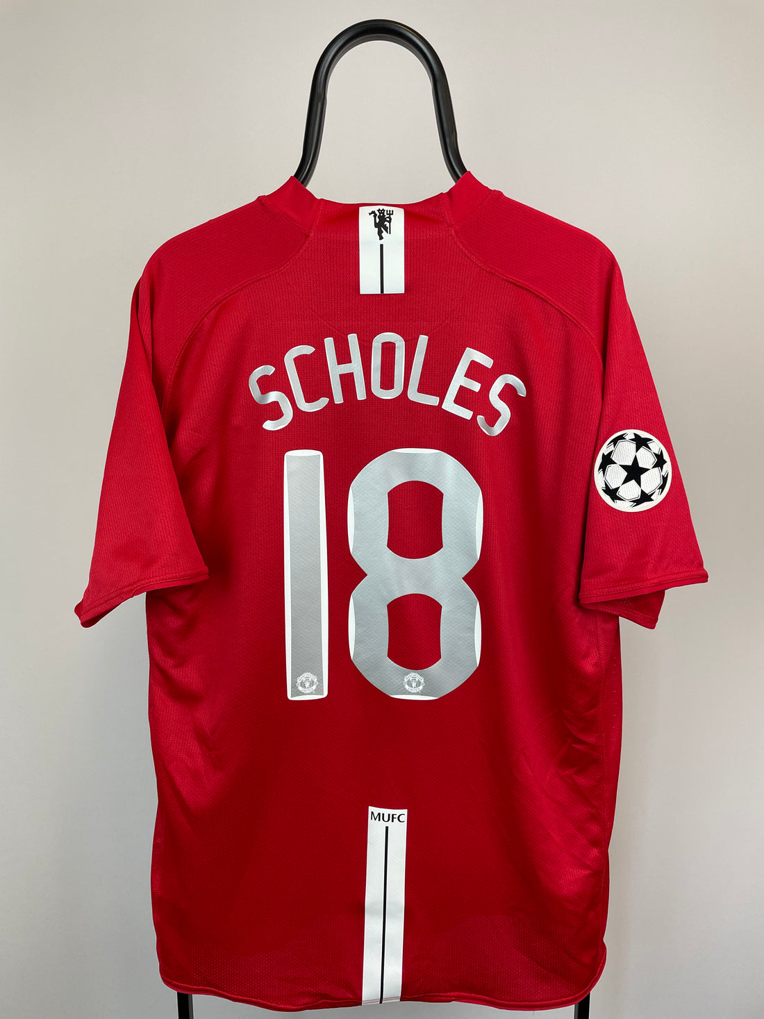 Paul Scholes Manchester United 07/09 hjemmebanetrøje - XL