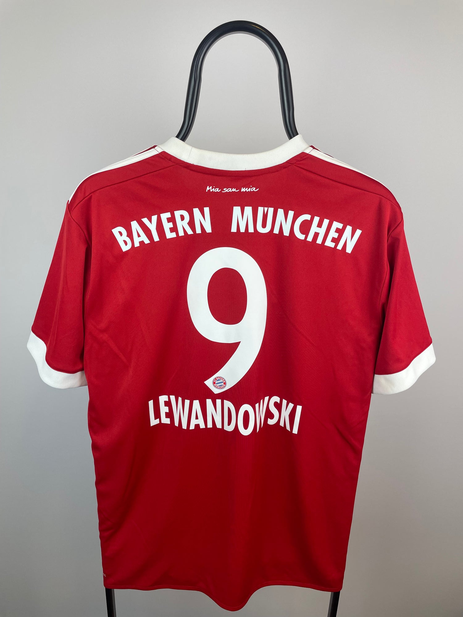 Robert Lewandowski Bayern München 17/18 hjemmebanetrøje - L