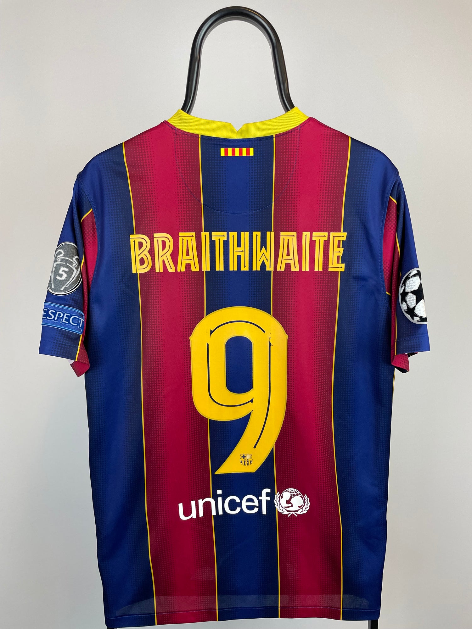 Martin Braithwaite FC Barcelona 20/21 hjemmebanetrøje - L