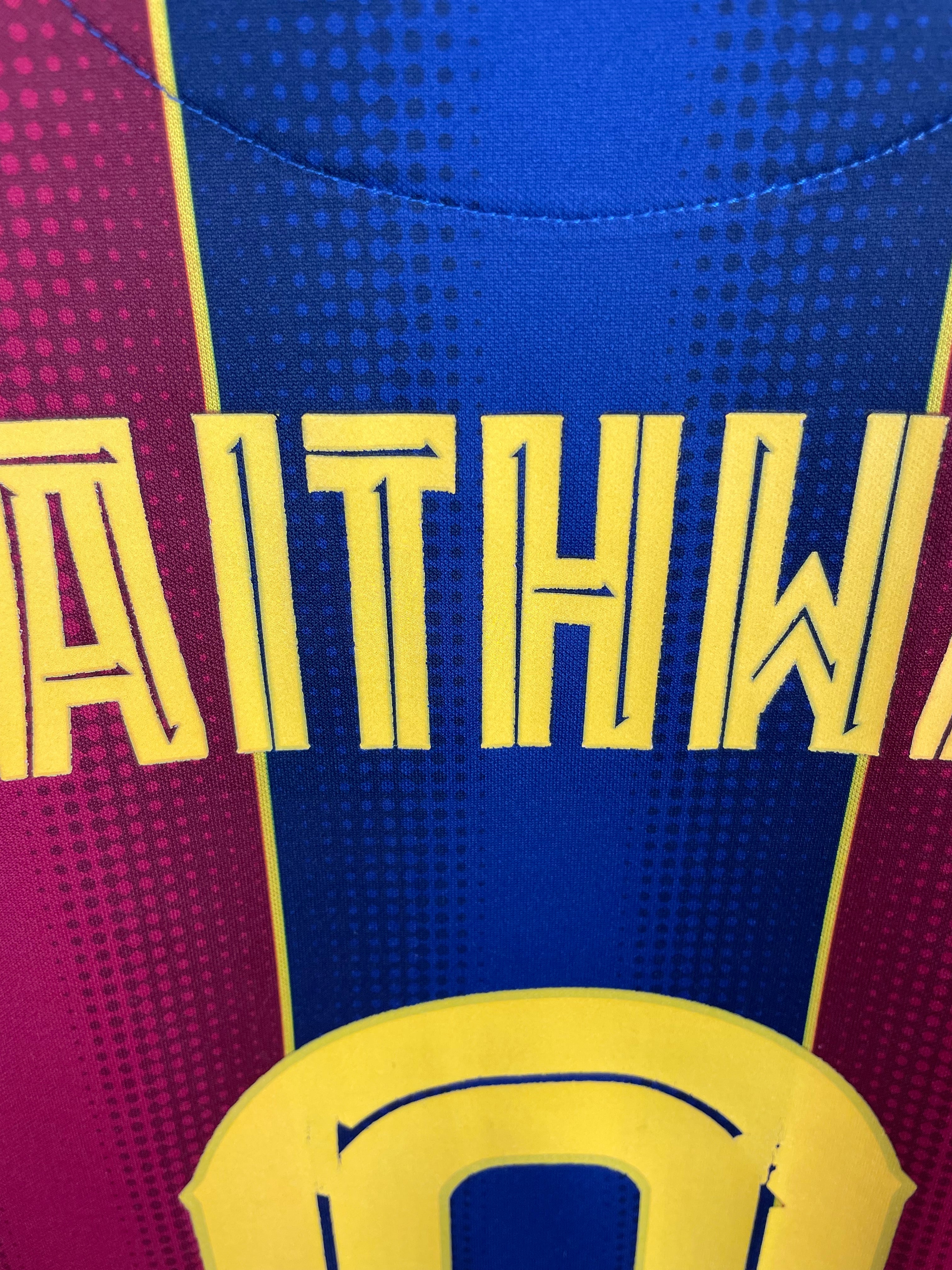 Martin Braithwaite FC Barcelona 20/21 hjemmebanetrøje - L