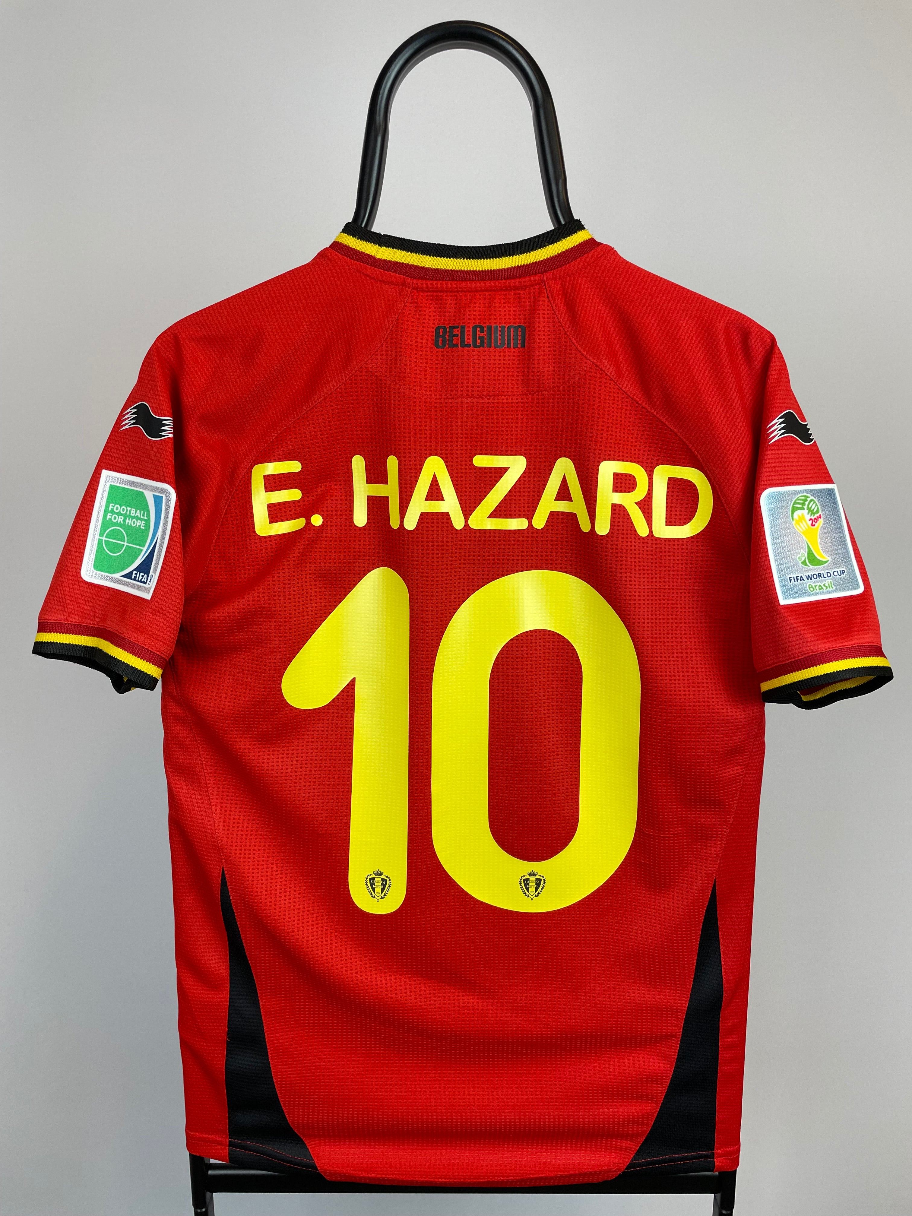 Eden Hazard Belgien 14/16 hjemmebanetrøje - S