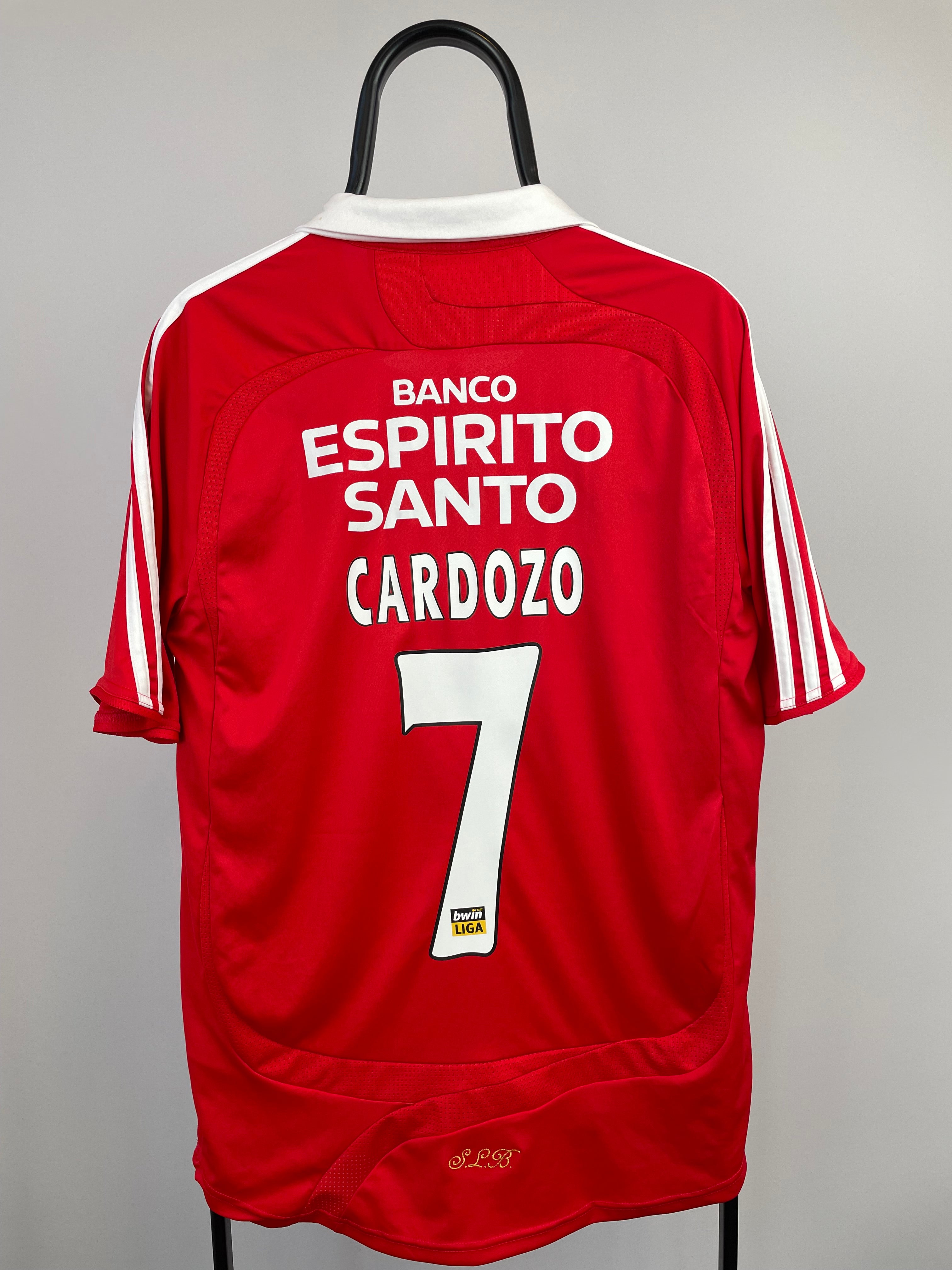 Oscar Cardozo Benfica 07/08 hjemmebanetrøje - M