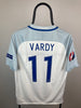 Jamie Vardy England 16/18 hjemmebanetrøje - M