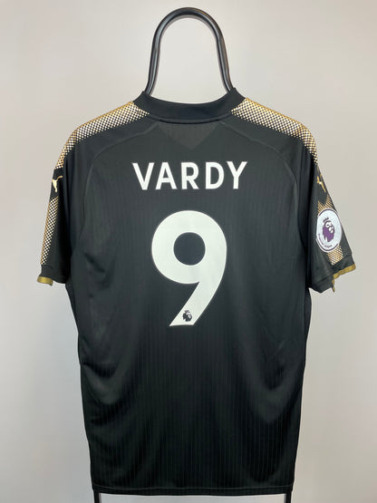 Jamie Vardy Leicester 17/18 udebanetrøje - XL