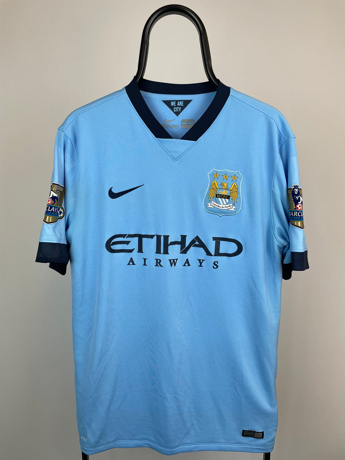 Frank Lampard Manchester City 14/15 hjemmebanetrøje - L