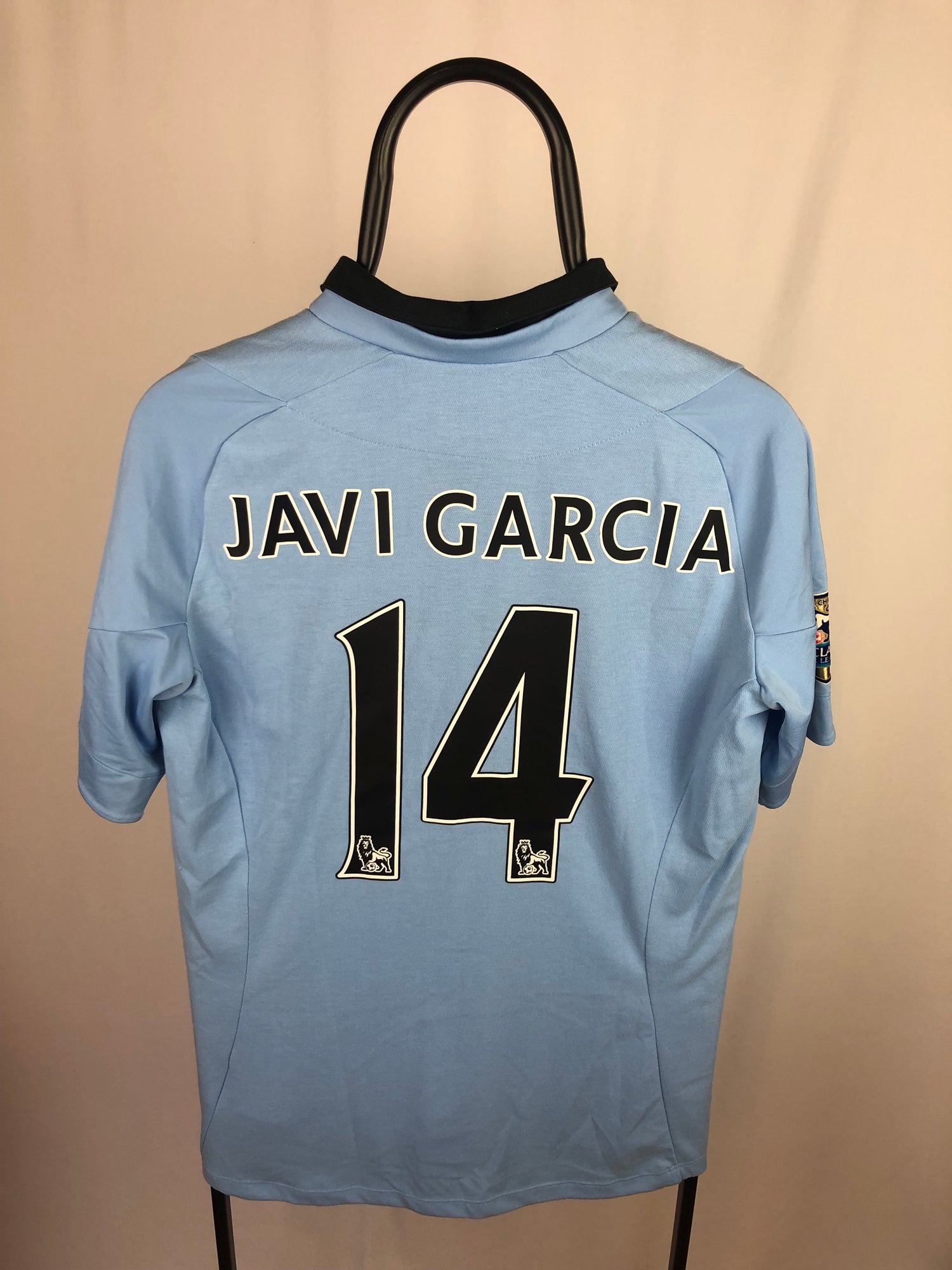 Javi Garcia Manchester City 12/13 home shirt - M