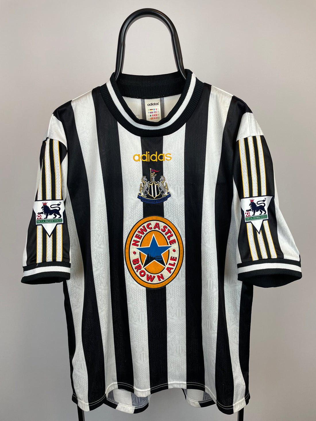 Alan Shearer Newcastle 97/99 hjemmebanetrøje - L