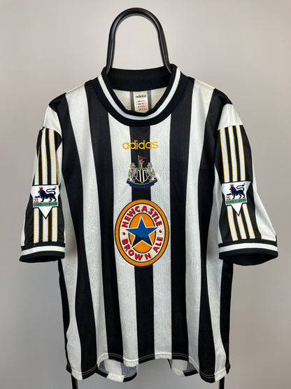 Alan Shearer Newcastle 97/99 hjemmebanetrøje - L