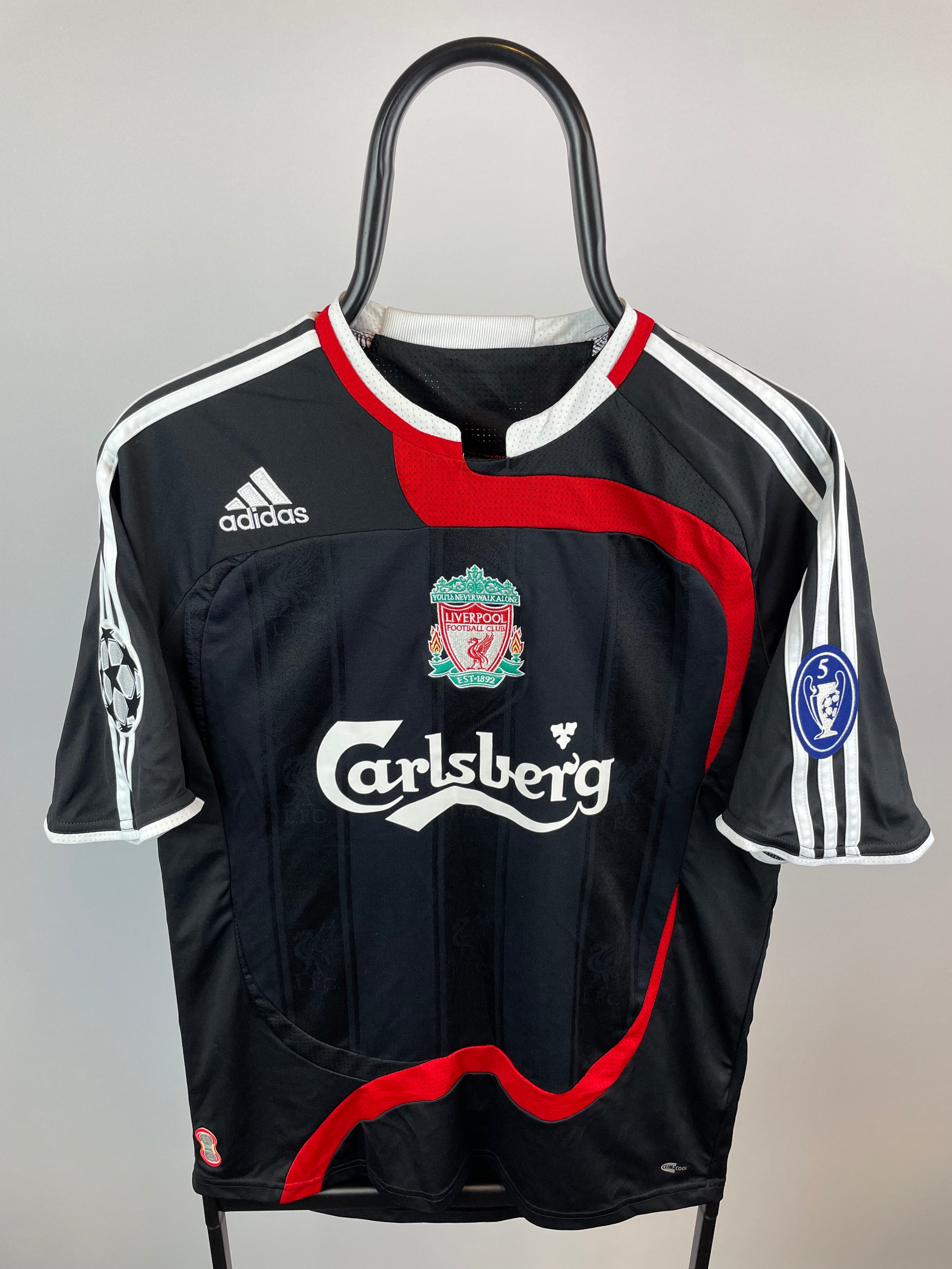 Steven Gerrard Liverpool 07/08 3 trøje - S