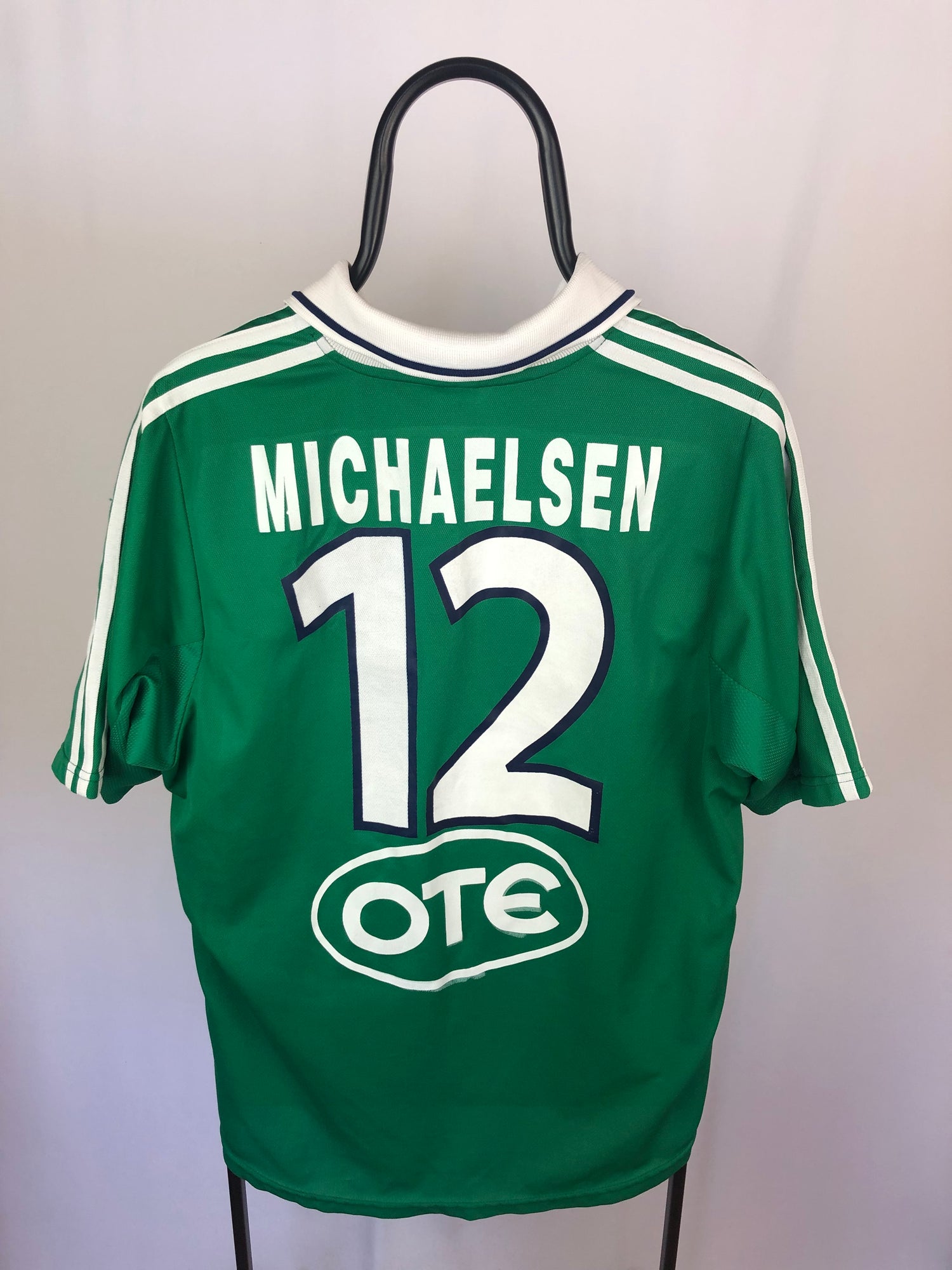 Jan Michaelsen Panathinaikos 01/02 home shirt - L