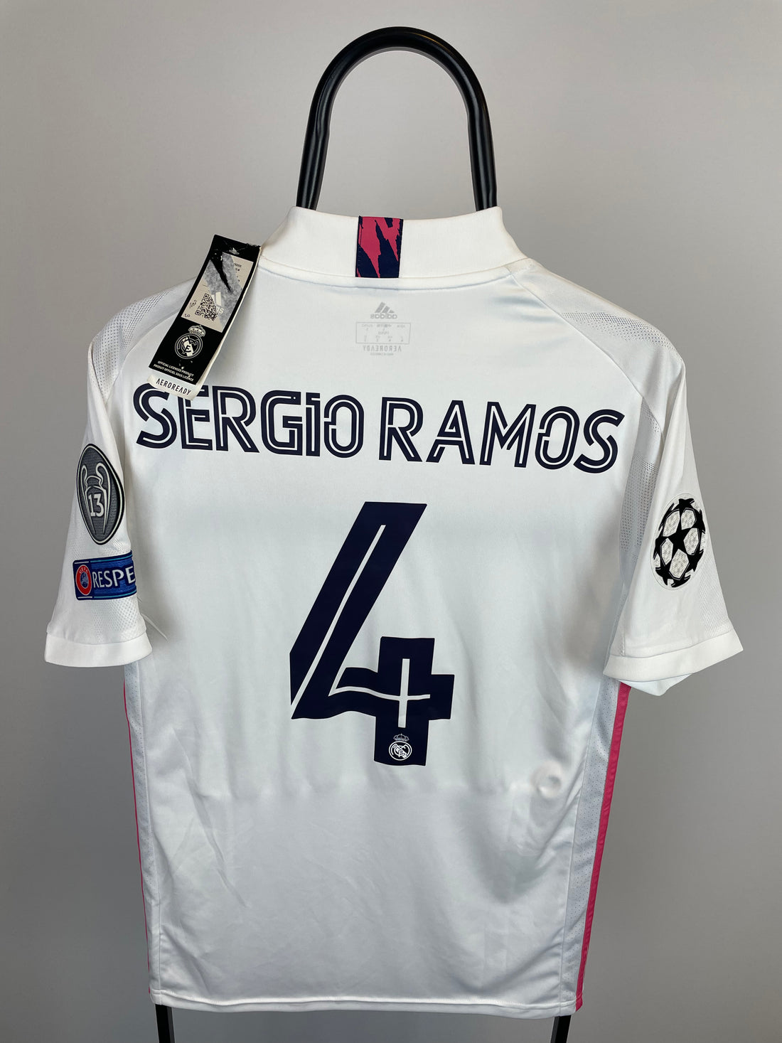 Sergio Ramos Real Madrid 20/21 hjemmebanetrøje - S