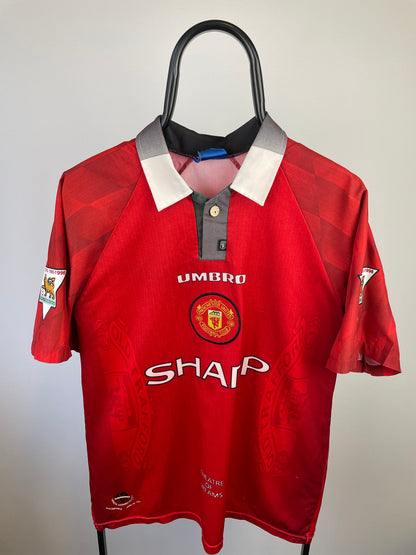 David Beckham Manchester United 96/97 hjemmebanetrøje - L