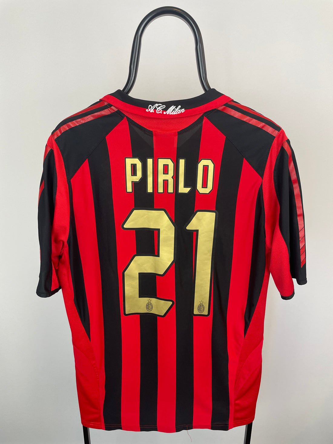 Andrea Pirlo Milan 07/08 hjemmebanetrøje -L