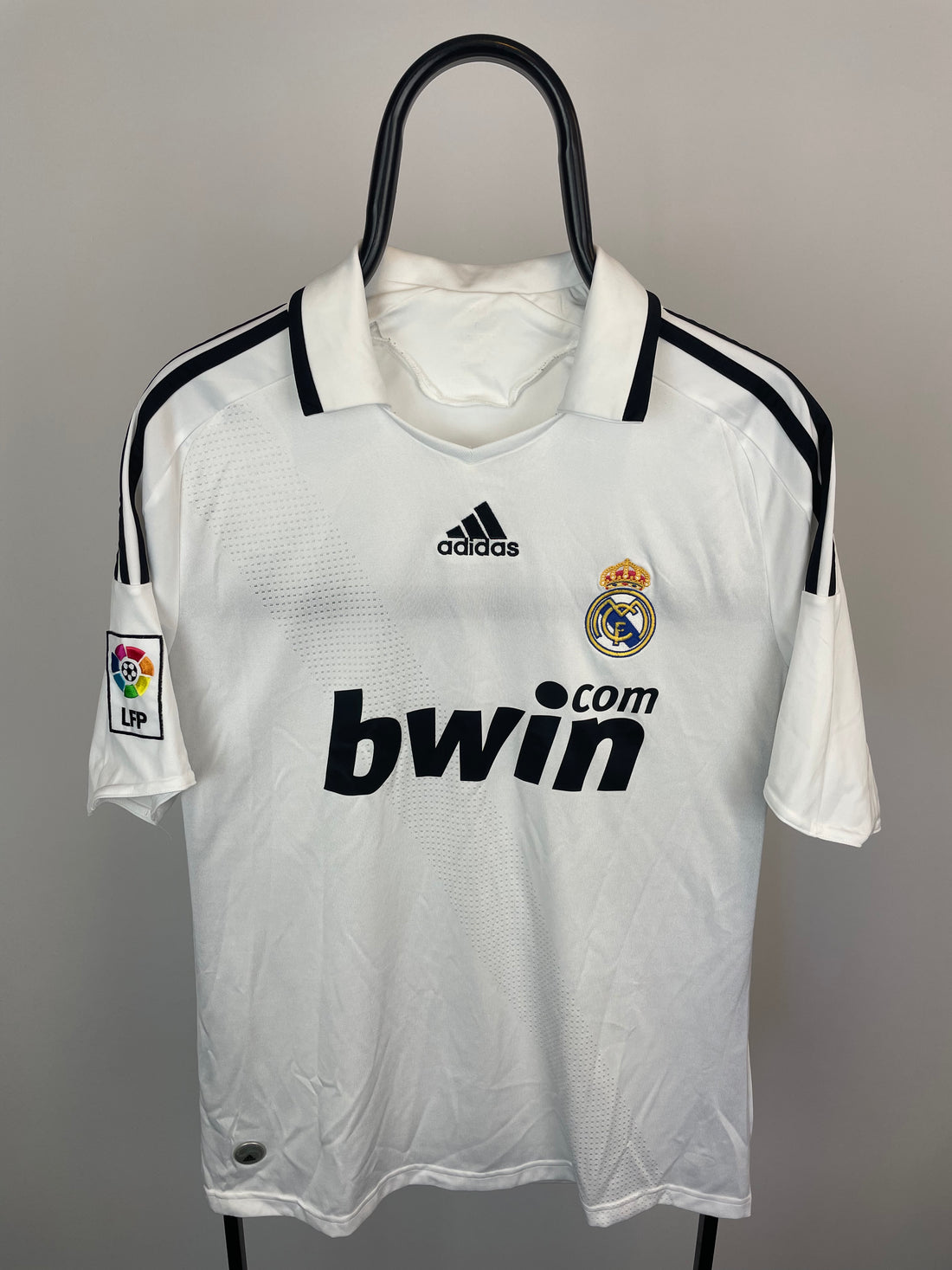 Real Madrid 08/09 hjemmebanetrøje - M