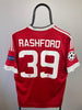 Marcus Rashford Manchester United 15/16 hjemmebanetrøje - L