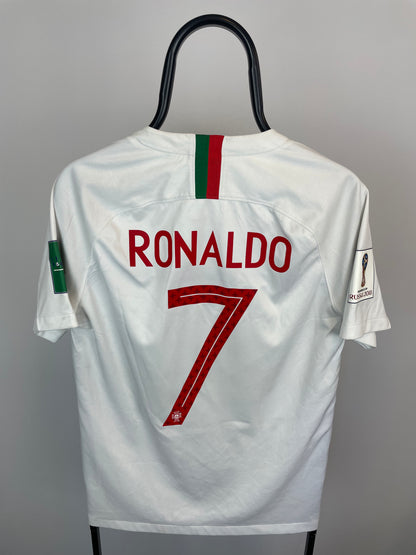 Cristiano Ronaldo Portugal 18/20 udebanetrøje - M