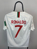 Cristiano Ronaldo Portugal 18/20 udebanetrøje - M