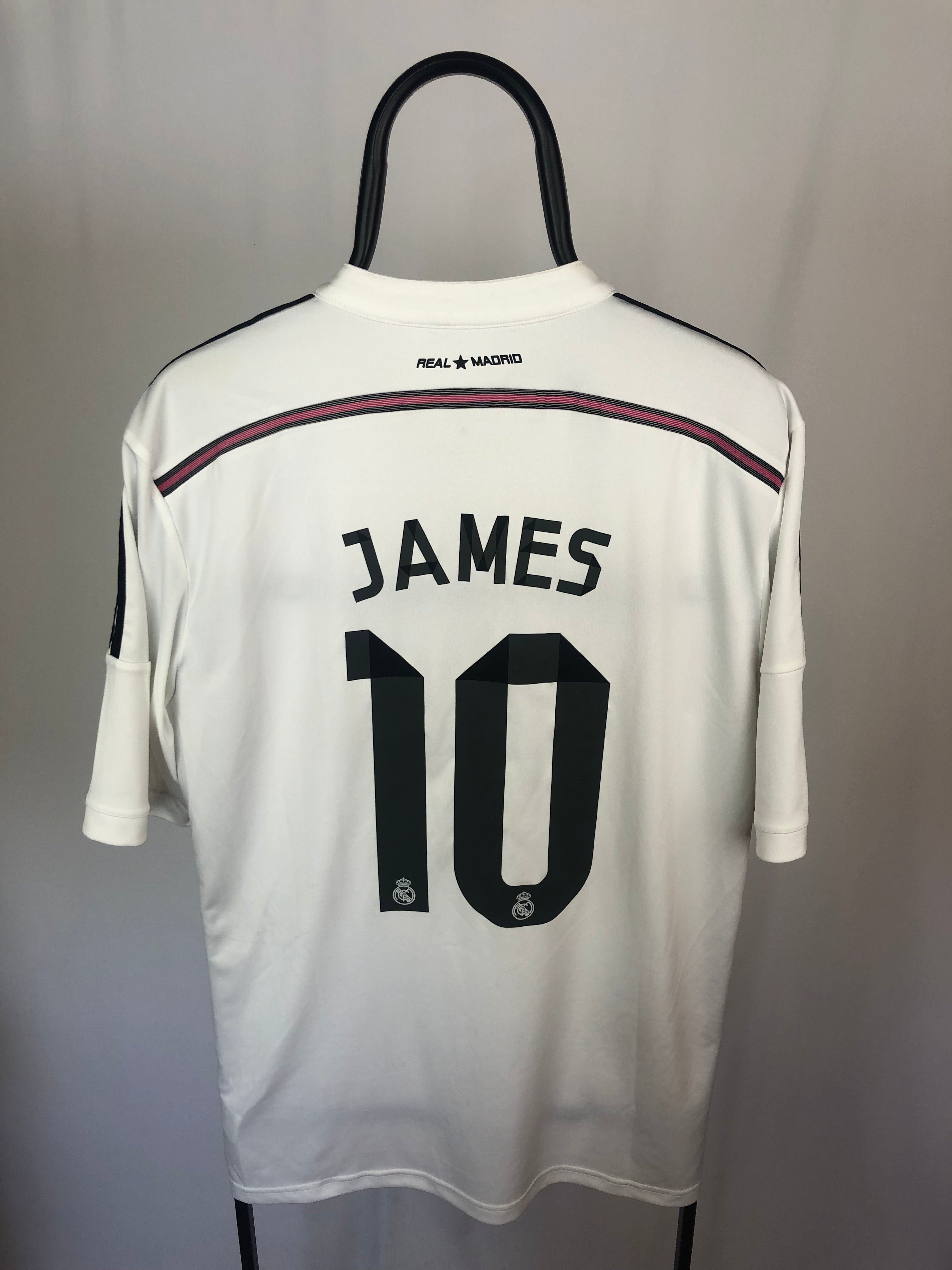 James Rodriguez Real Madrid 14/15 hjemmebanetrøje - XL