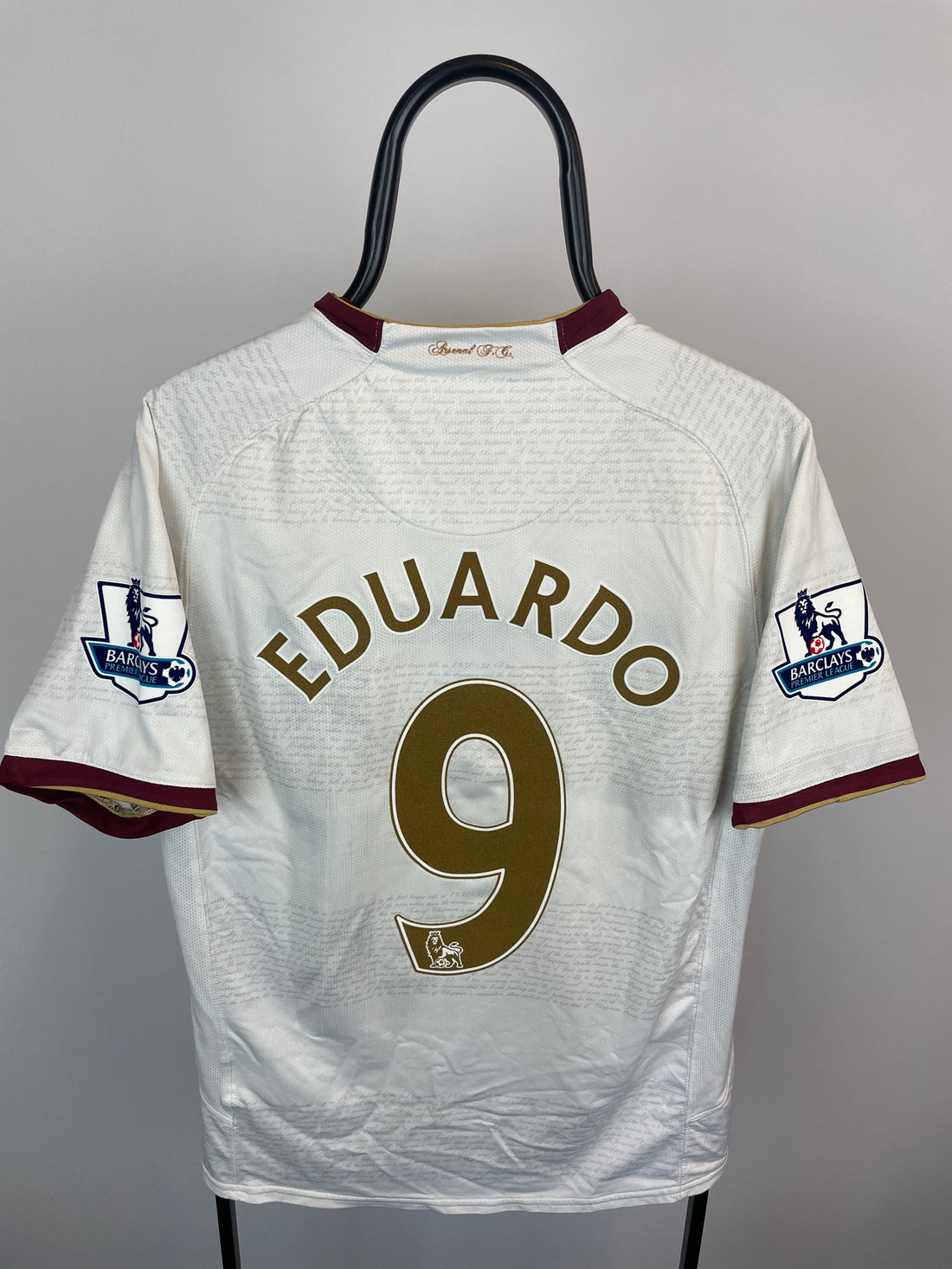 Eduardo Arsenal 07/08 udebanetrøje - M