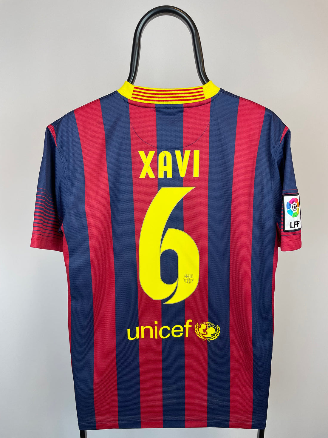 Xavi FC Barcelona 13/14 hjemmebanetrøje - M