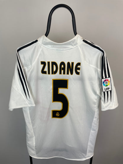 Zinedine Zidane Real Madrid 04/05 hjemmebanetrøje - M