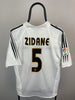 Zinedine Zidane Real Madrid 04/05 hjemmebanetrøje - M