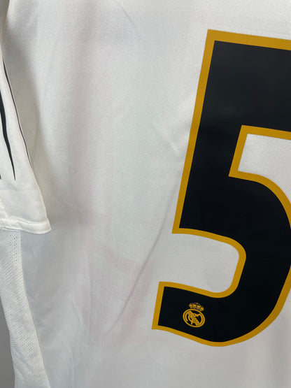 Zinedine Zidane Real Madrid 04/05 hjemmebanetrøje - M