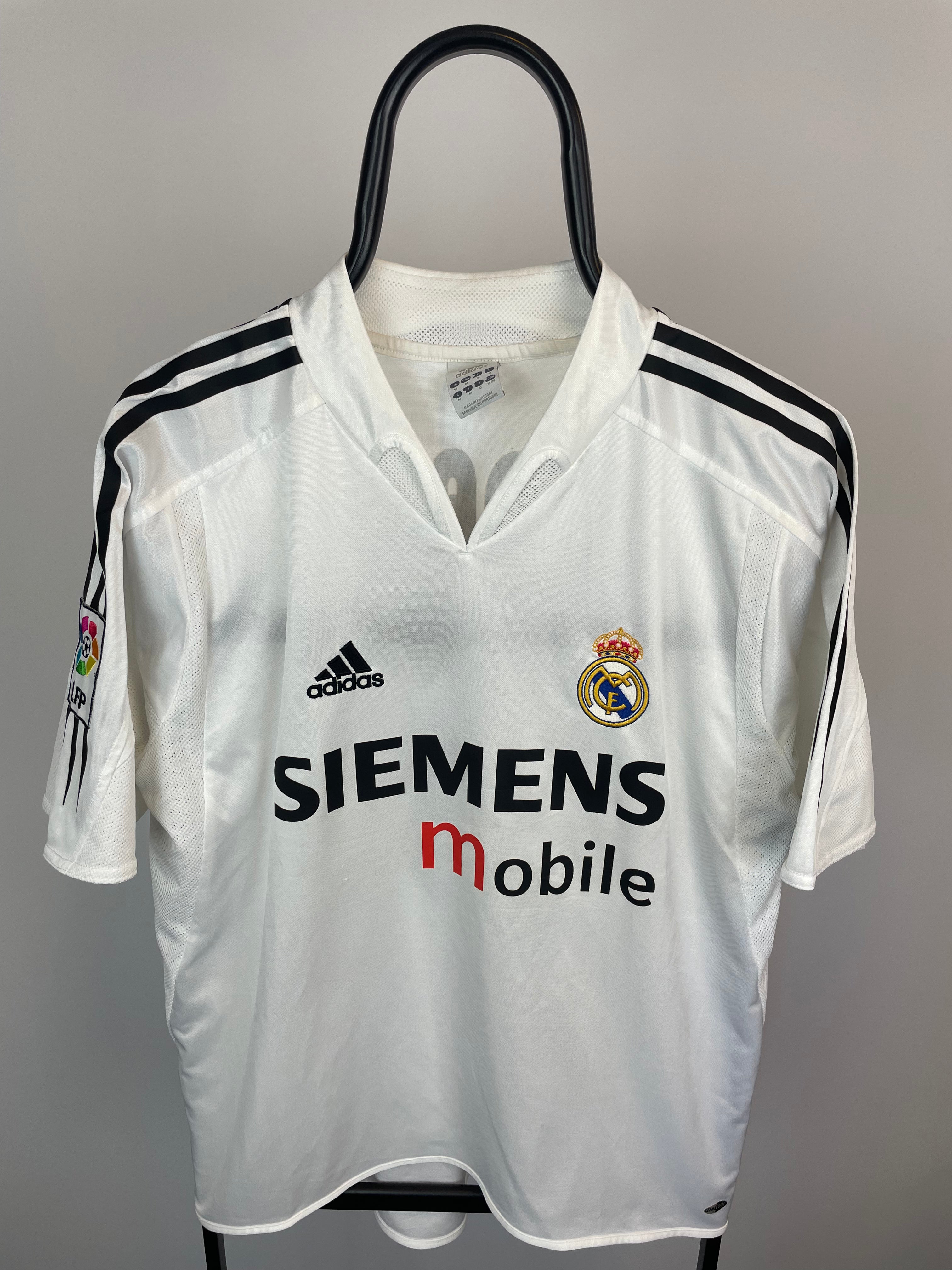 Zinedine Zidane Real Madrid 04/05 hjemmebanetrøje - M