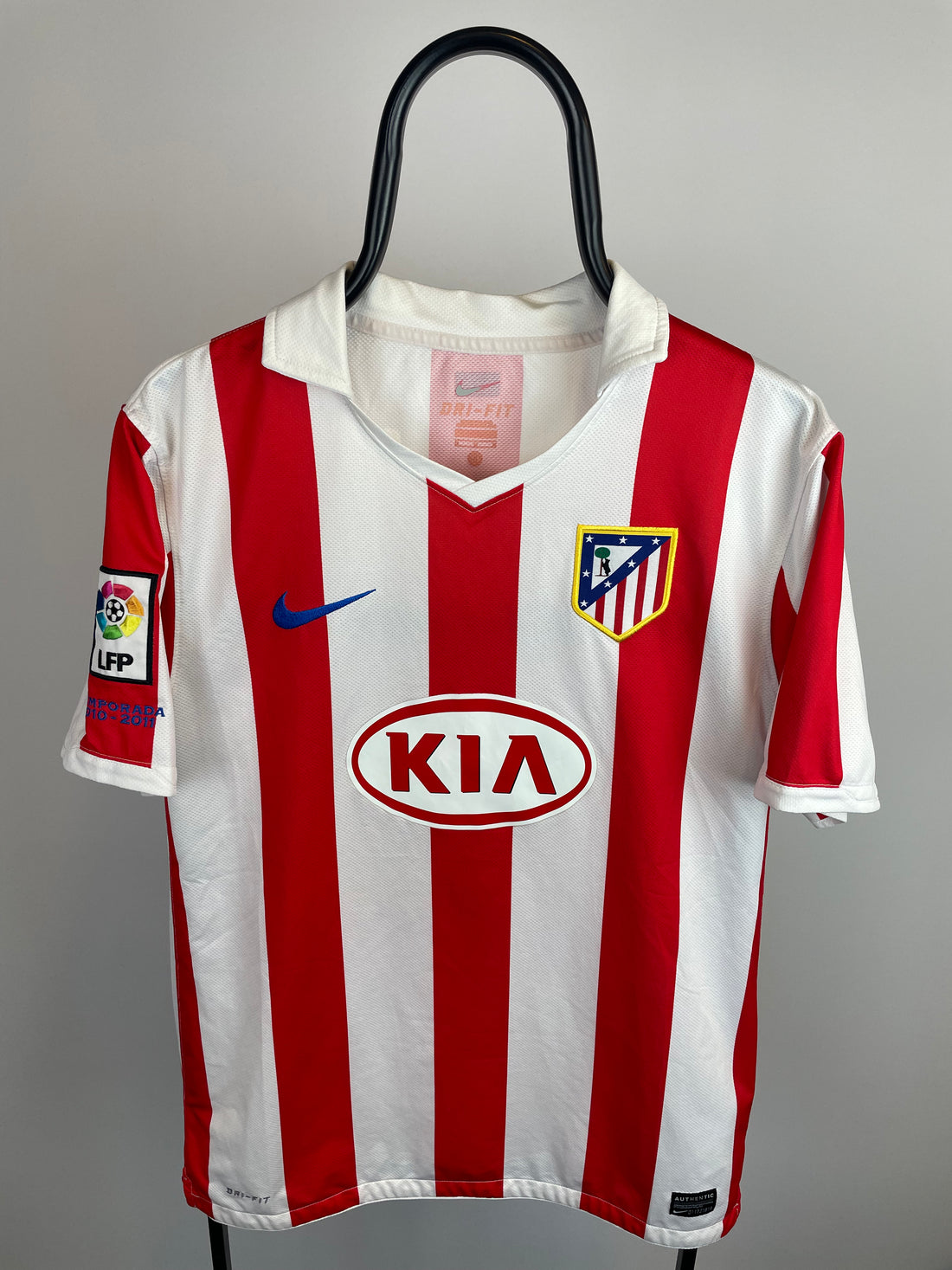 Diego Forlan Atletico Madrid 10/11 hjemmebanetrøje - M