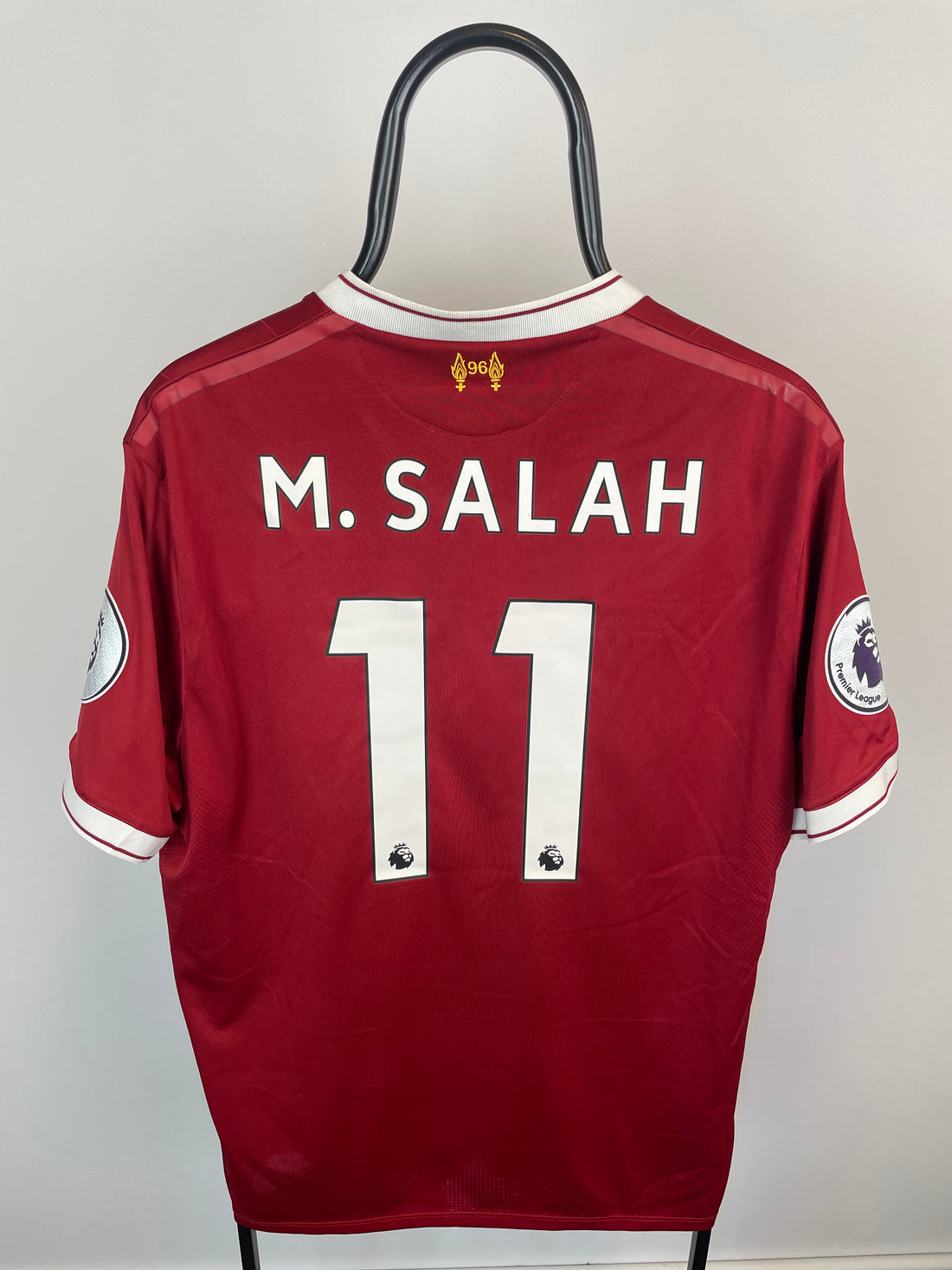 Mohamed Salah Liverpool 17/18 hjemmebanetrøje - XL