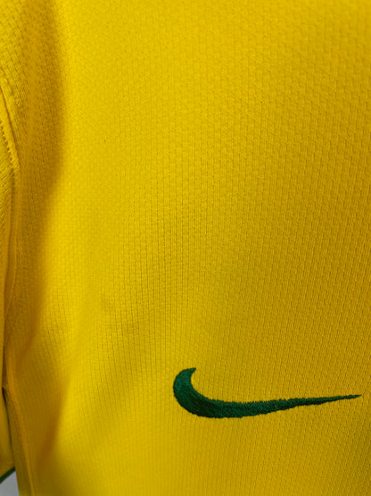 Ronaldinho Brasilien 06/08 hjemmebanetrøje - M