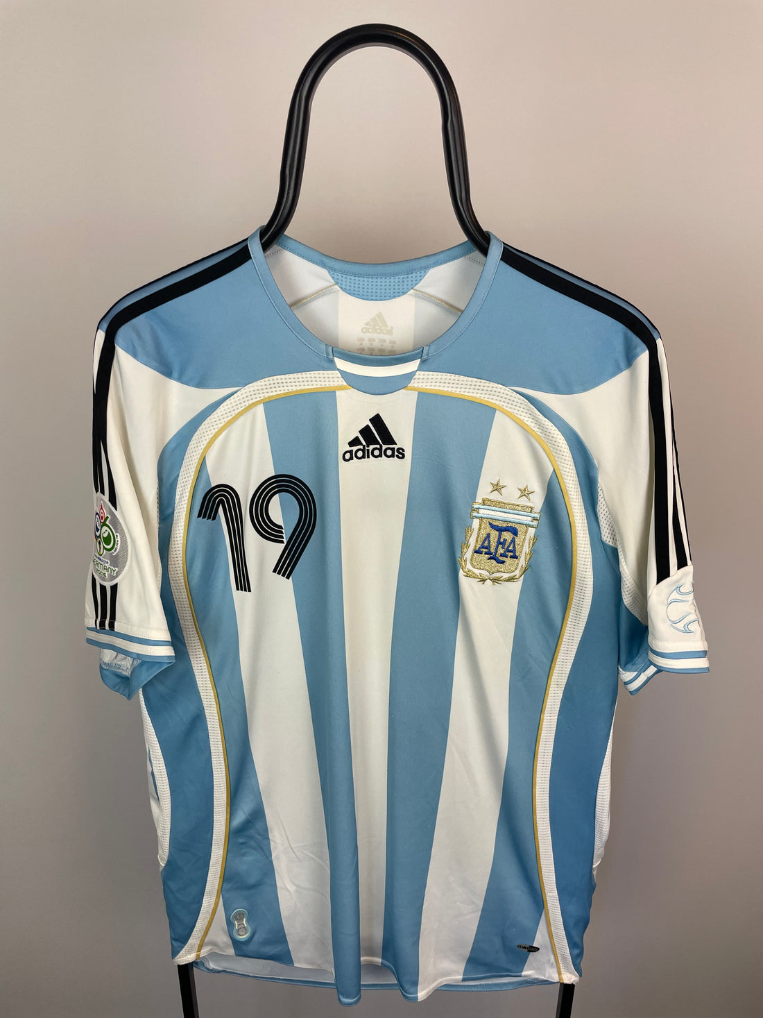Lionel Messi Argentína 06/08 hjemmebanetrøje - M