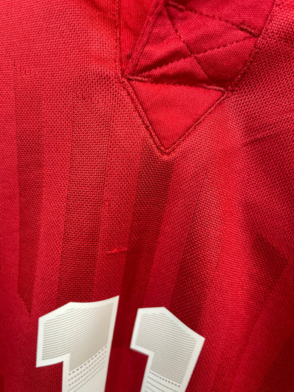 Nicklas Bendtner Danmark 12/14 hjemmebanetrøje - XL