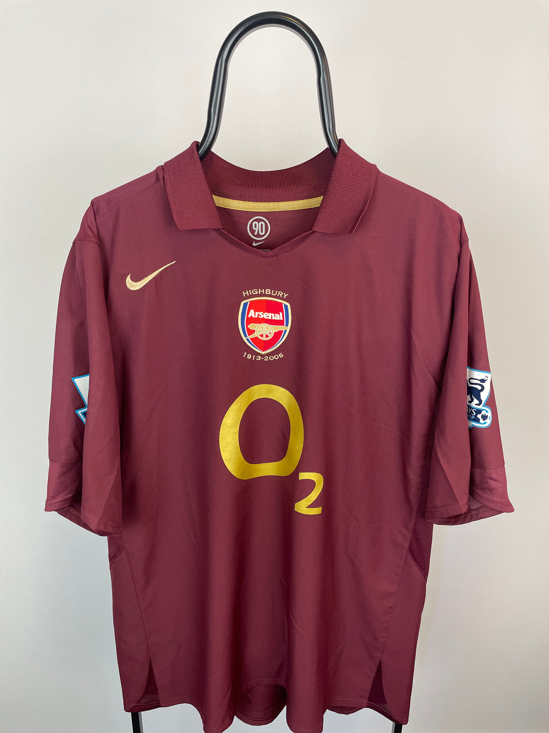 Dennis Bergkamp Arsenal 05/06 hjemmebanetrøje - XL