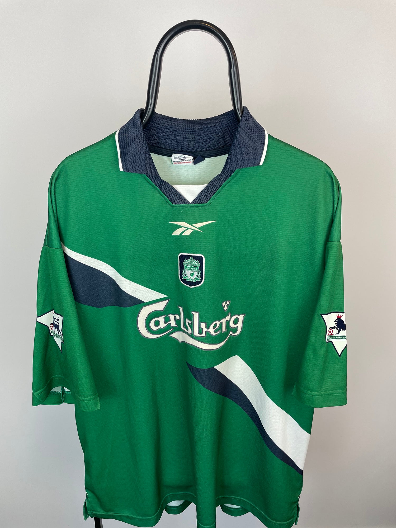 Steven Gerrard Liverpool 99/00 udebanetrøje - XXL