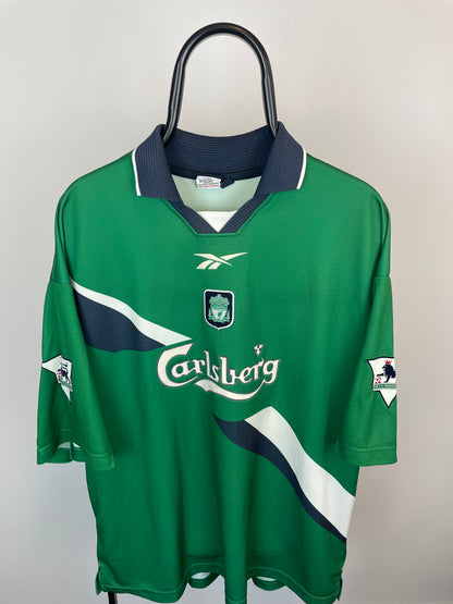 Steven Gerrard Liverpool 99/00 udebanetrøje - XXL