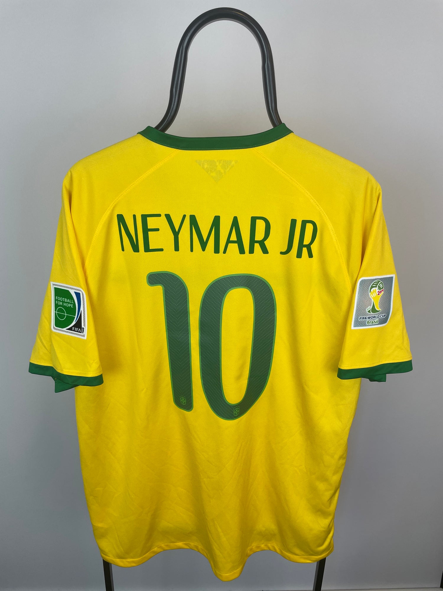 Neymar Brasilien 14/16 hjemmebanetrøje - XL