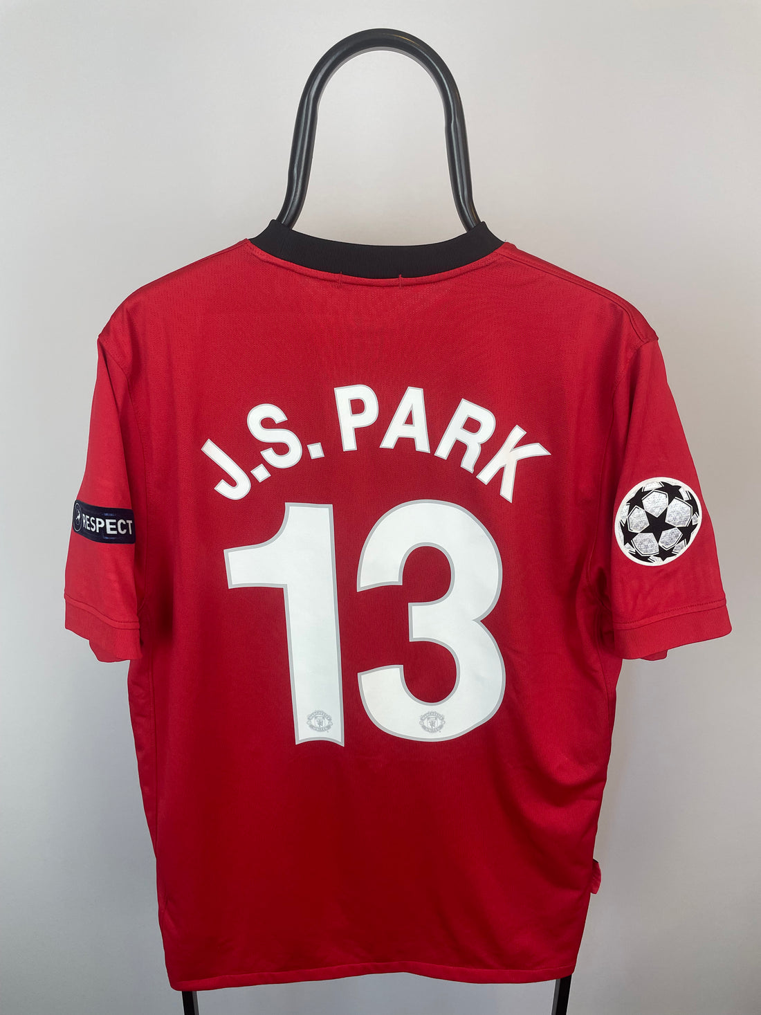 J.S. Park Manchester United 09/10 hjemmebanetrøje - L