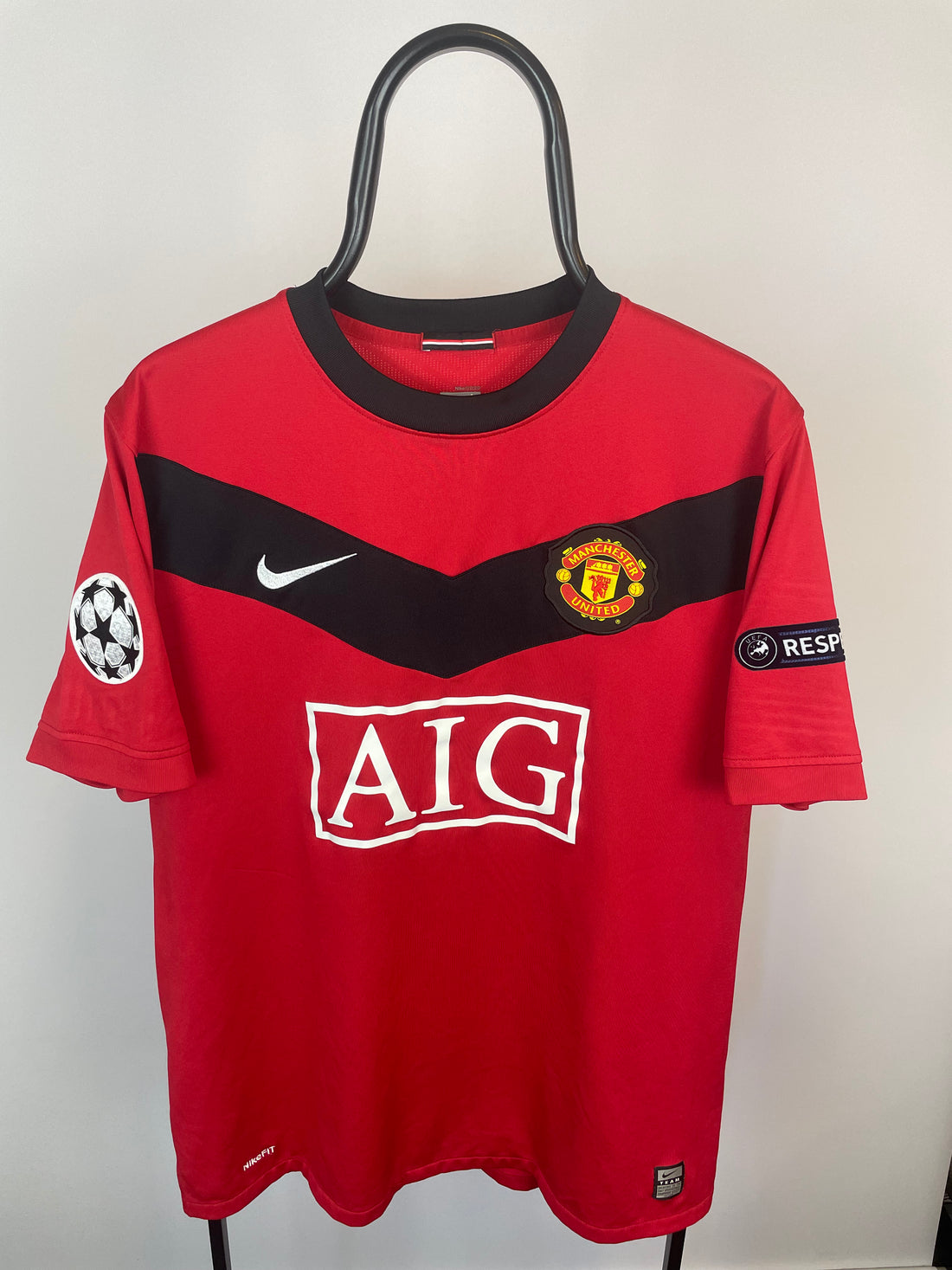 J.S. Park Manchester United 09/10 hjemmebanetrøje - L