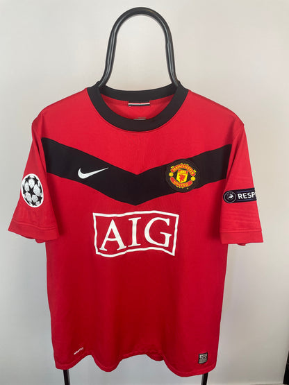 J.S. Park Manchester United 09/10 hjemmebanetrøje - L