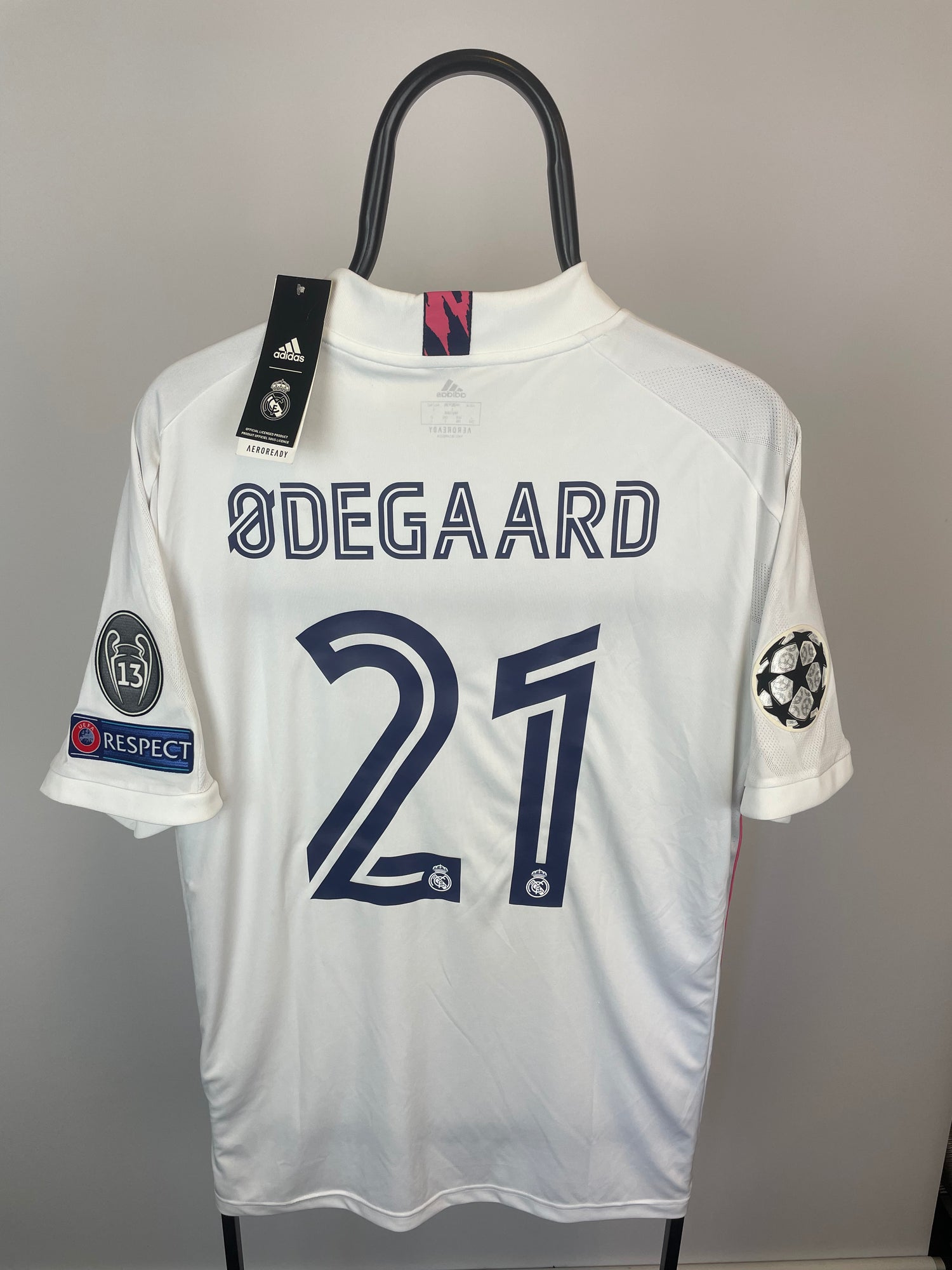 Martin Ødegaard Real Madrid 20/21 hjemmebanetrøje - L