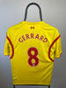Steven Gerrard Liverpool 14/15 udebanetrøje - S
