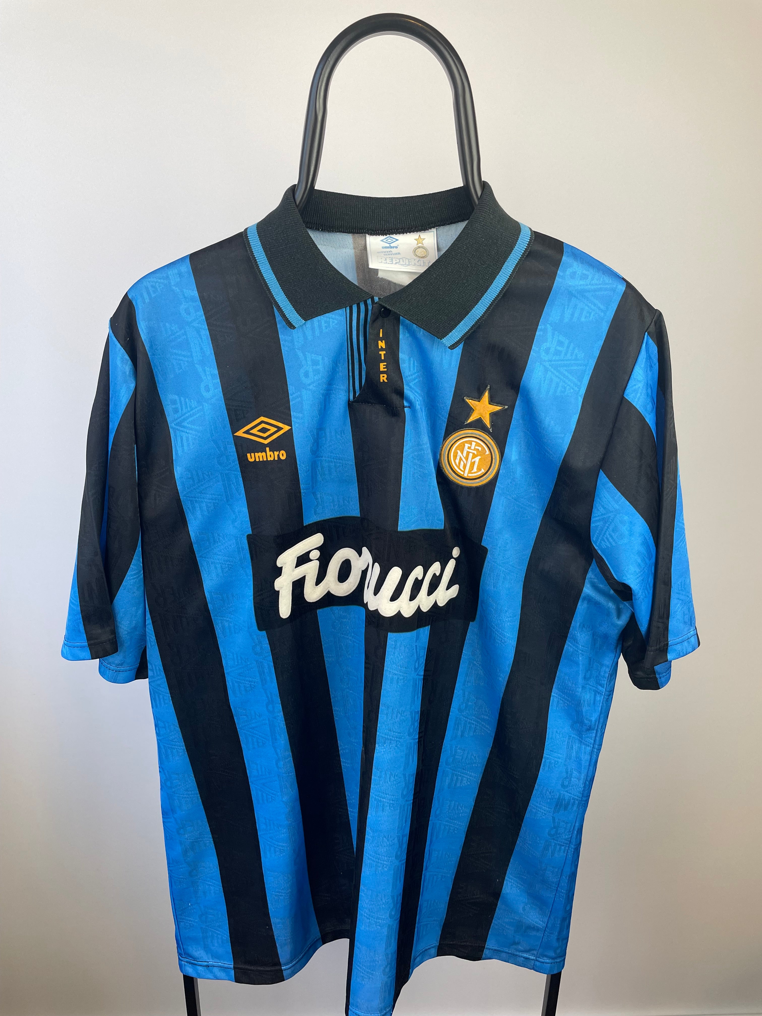 Inter Milan 92/94 hjemmebanetrøje - L