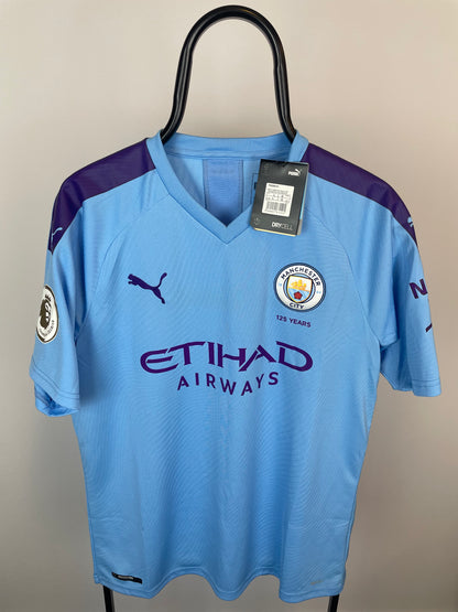Sergio Agüero Manchester City 19/20 hjemmebanetrøje - L