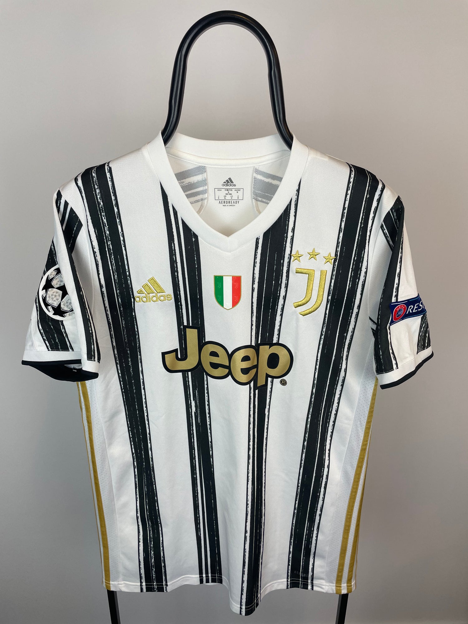 Cristiano Ronaldo Juventus 20/21 hjemmebanetrøje - M