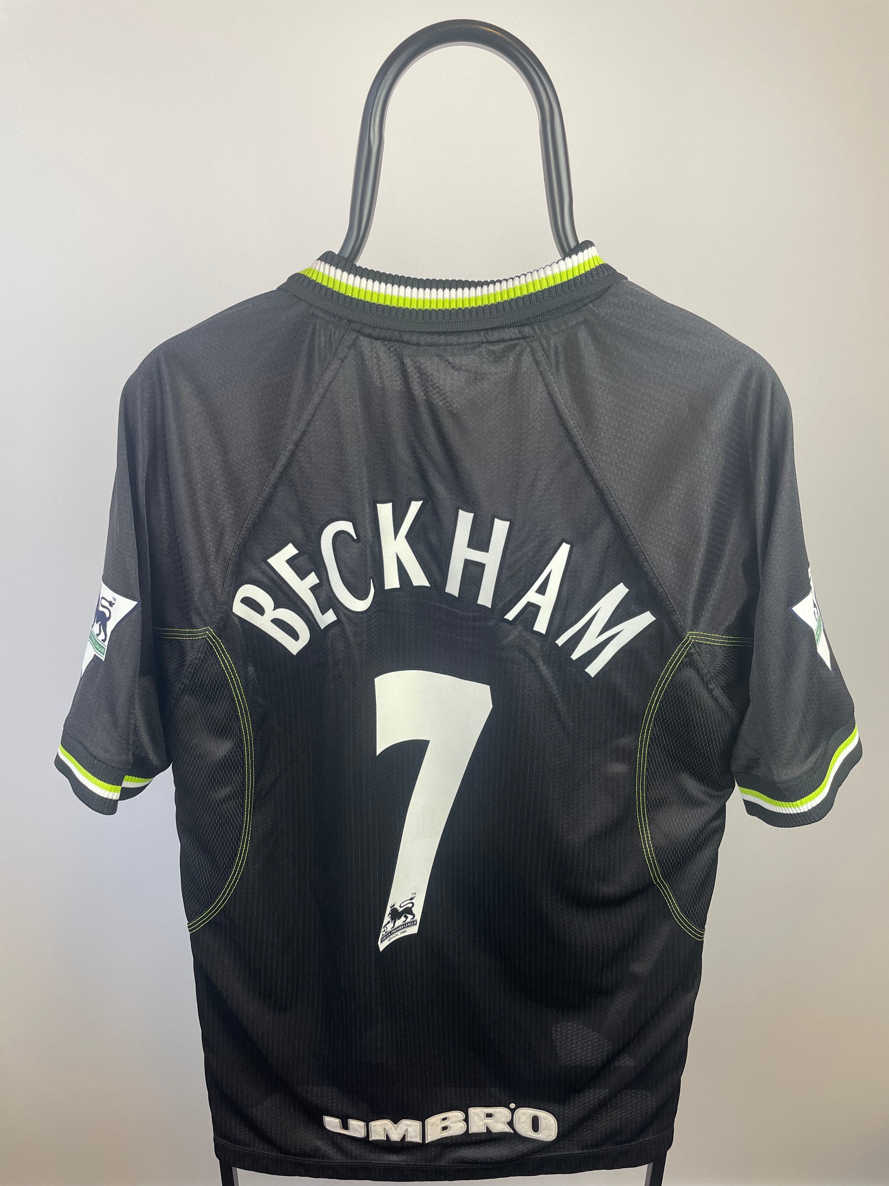 David Beckham Manchester United 98/99 3 trøje - L