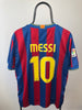 Lionel Messi Barcelona 09/10 hjemmebanetrøje - XL