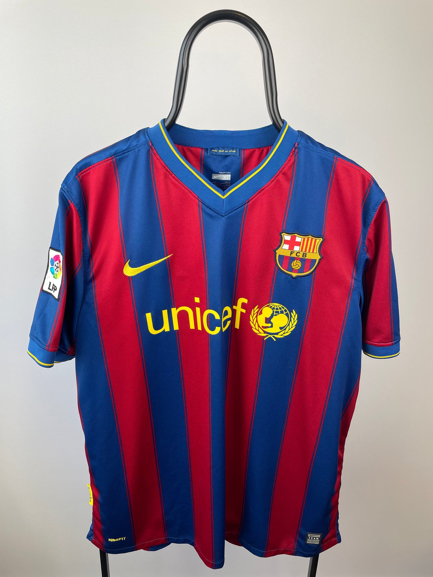 Lionel Messi Barcelona 09/10 hjemmebanetrøje - XL