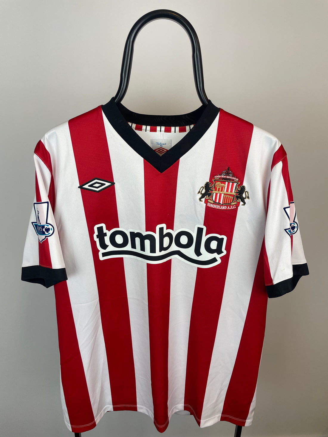 Nicklas Bendtner Sunderland 11/12 hjemmebanetrøje - L