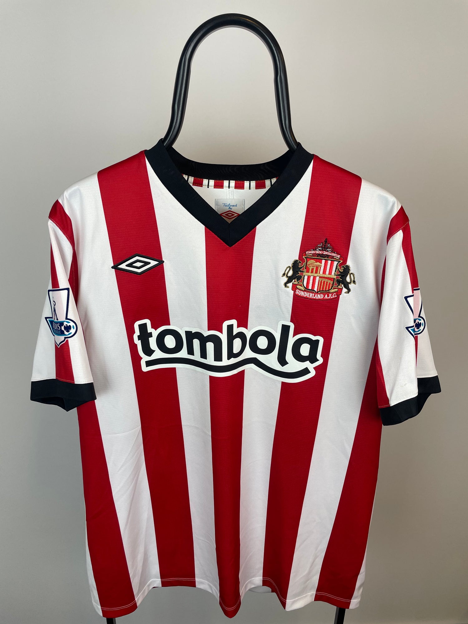 Nicklas Bendtner Sunderland 11/12 hjemmebanetrøje - L